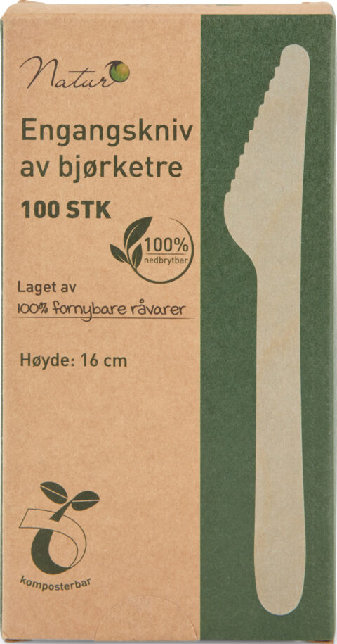 Engangskniver 100-pk av tre